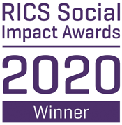 RICS Social Impact Awards 2020 Winner.
